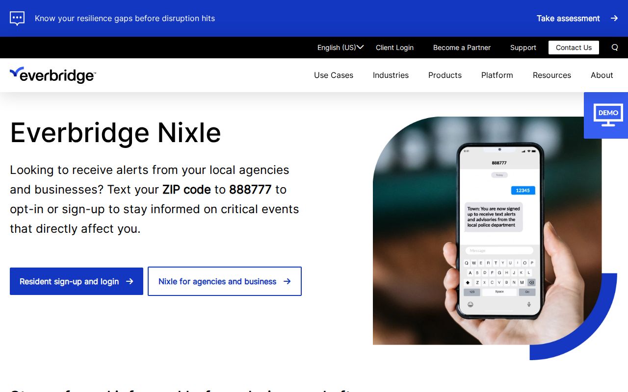 Nixle alert entry linked from the Meriwether sheriff page